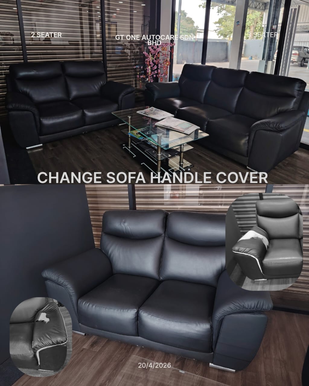 REPAIR & CHANGE COVER